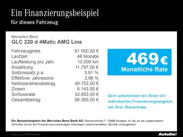 GLC 220 d 4Matic AMG+AHK+PANO+EASY-PACK+DIST