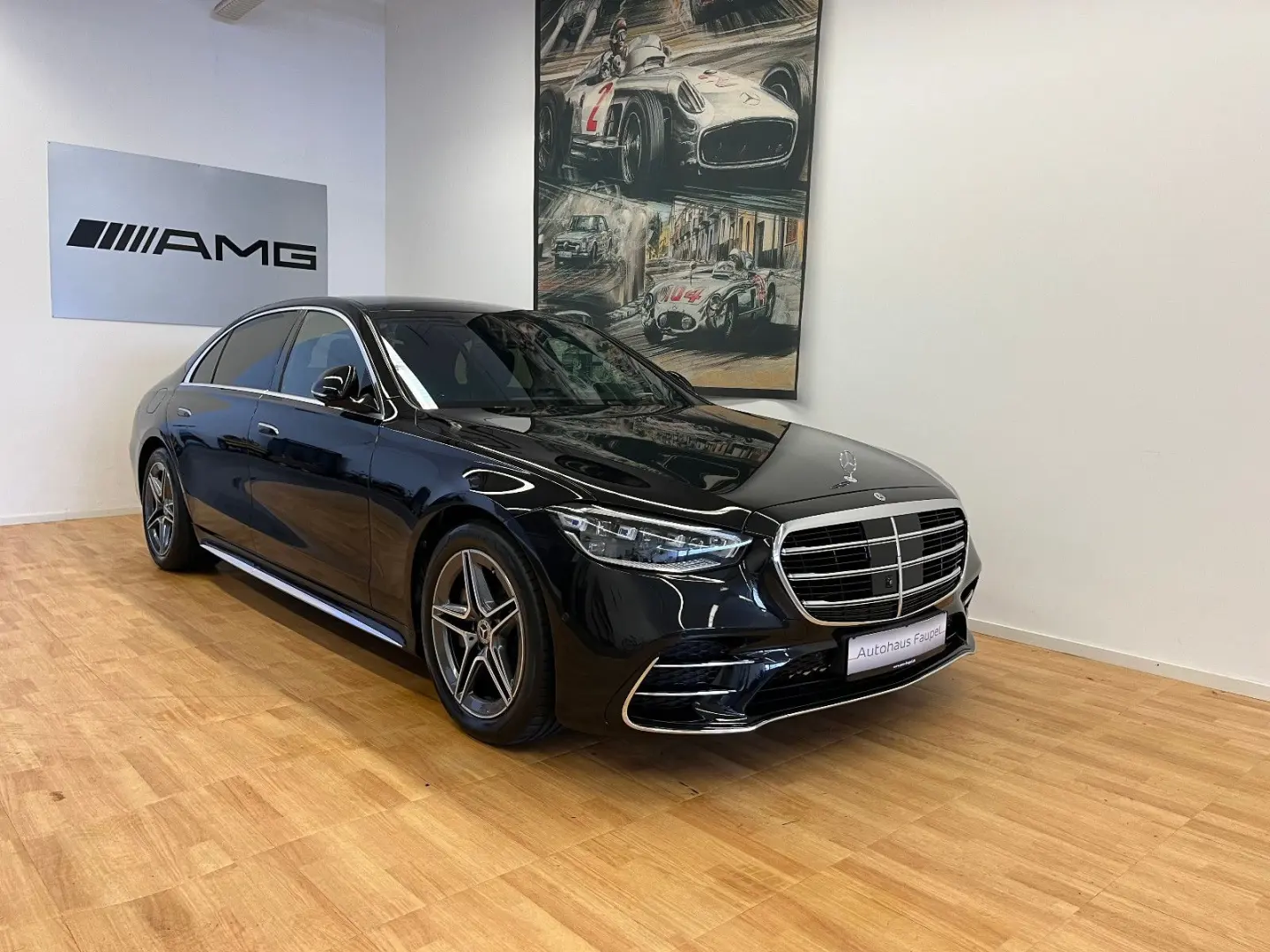 S 580e lang long AMG-Line Sound Pano Chauffeur