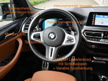 X3 M40i °AHK°HUD°HARMAN°MEMO°FRISCHER 1.SERVICE°