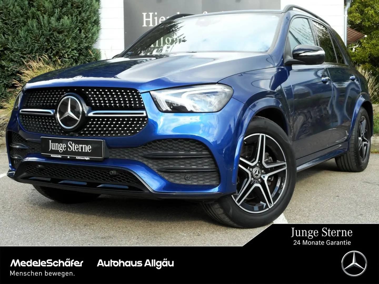 GLE 400 d 4M AMG Dis AHK Pano Airm StHz MLed Bur