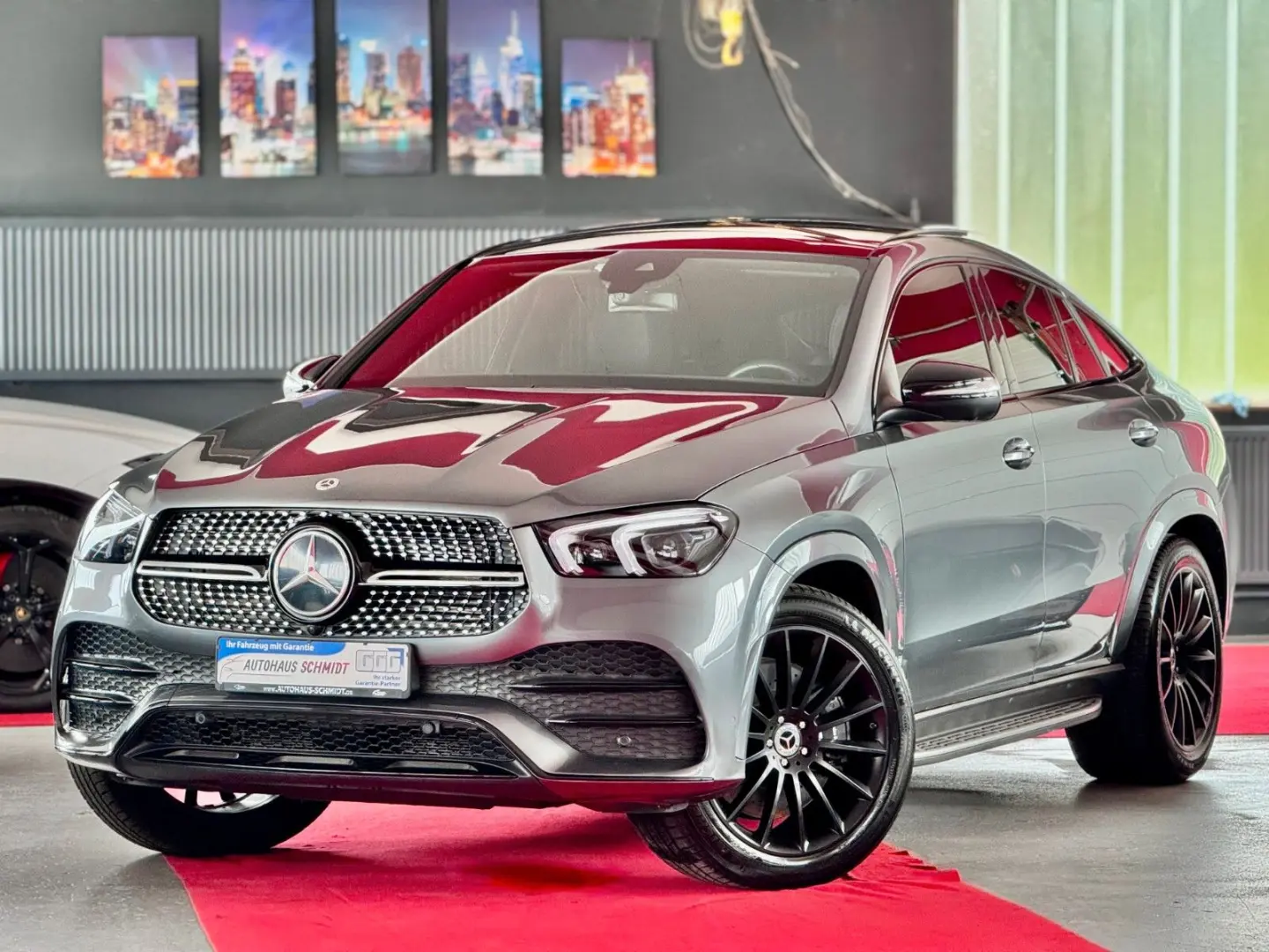 GLE 400d Coupe 3x AMG Pano Night Luft Burmester