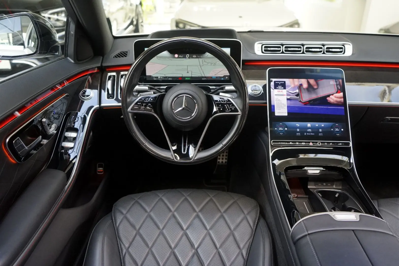 S 450 4M Lang*AMG*Designo*3xTV*First Class*Voll*