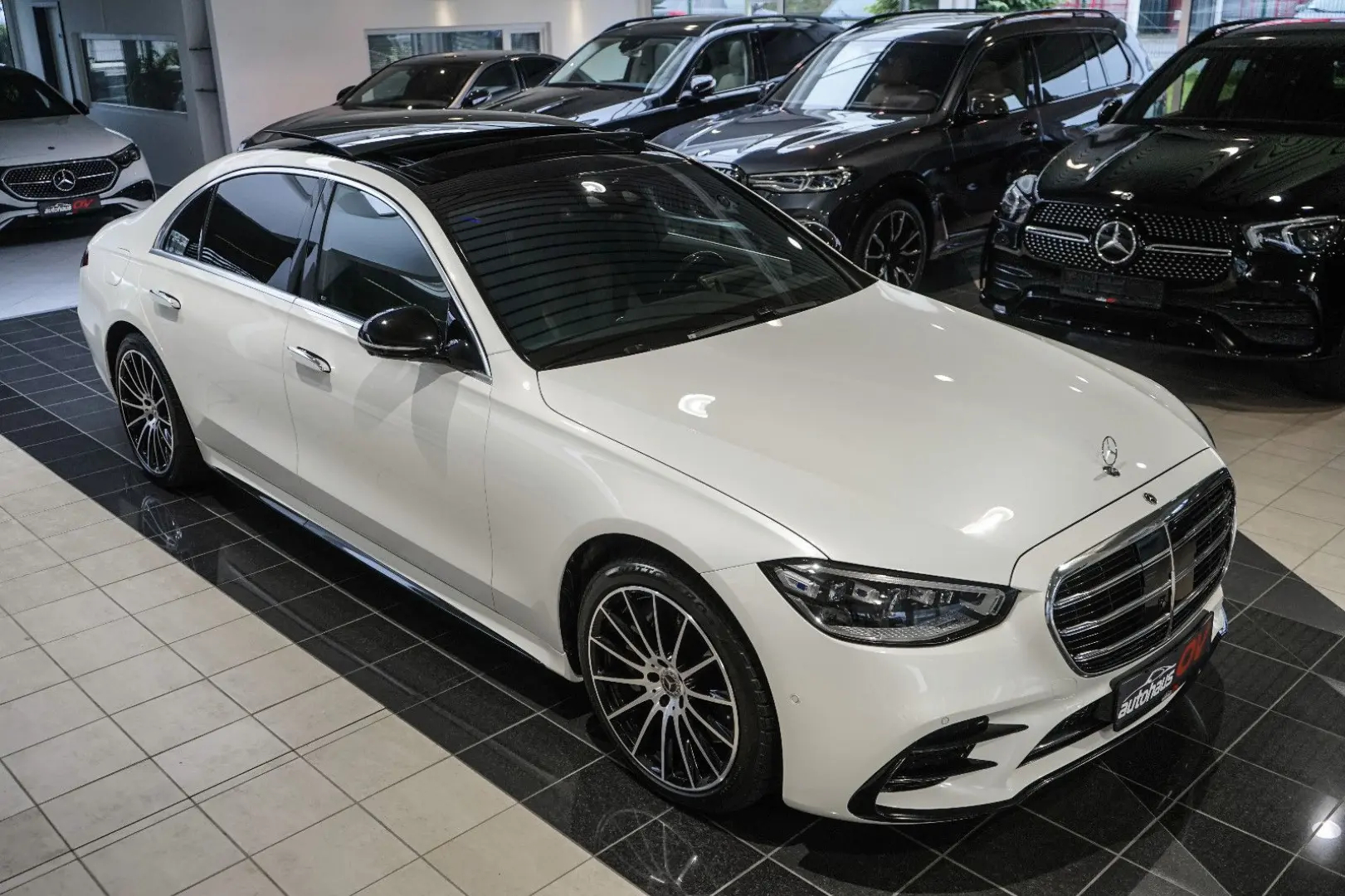 S 450 4M Lang*AMG*Designo*3xTV*First Class*Voll*