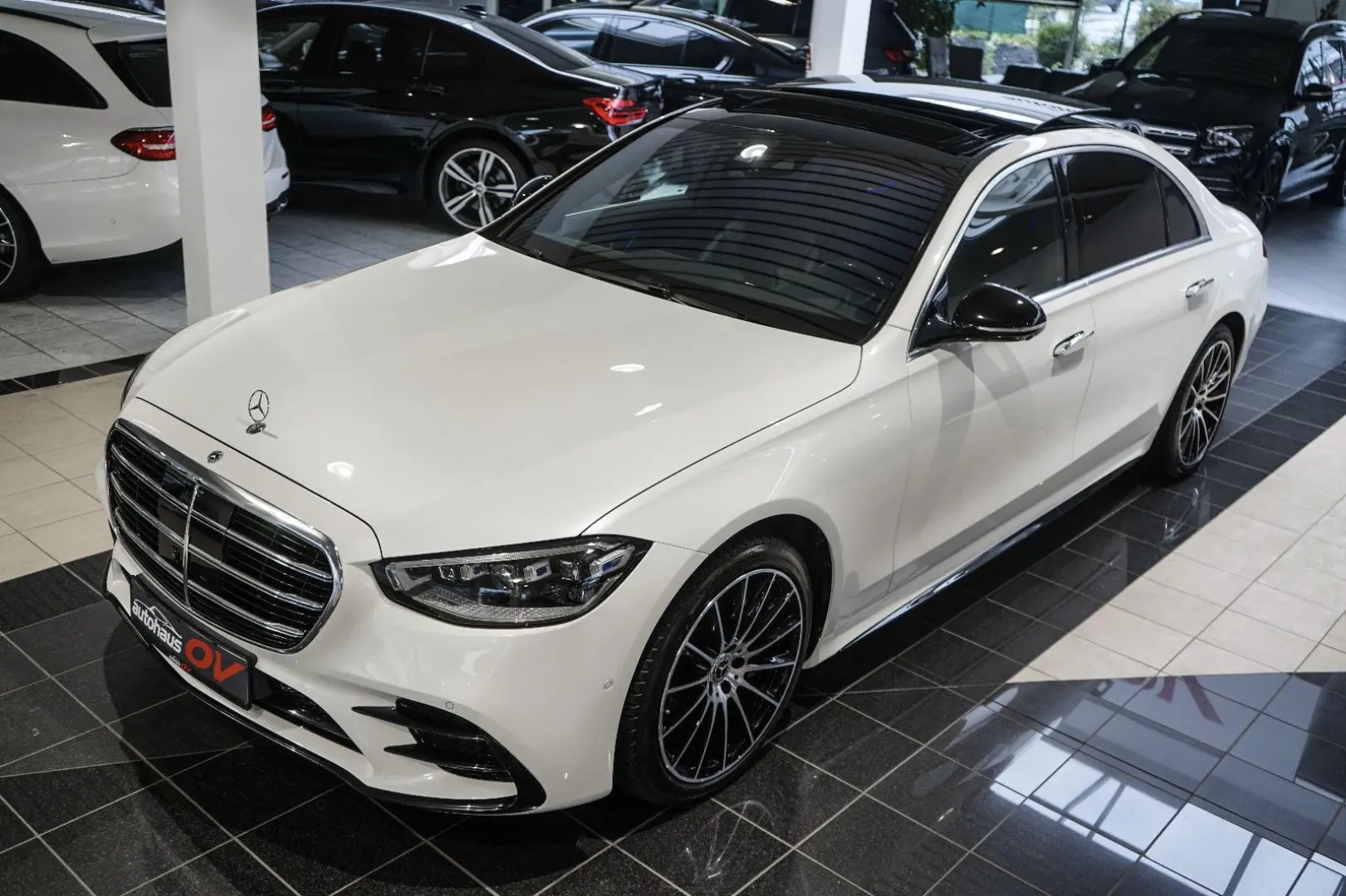 S 450 4M Lang*AMG*Designo*3xTV*First Class*Voll*
