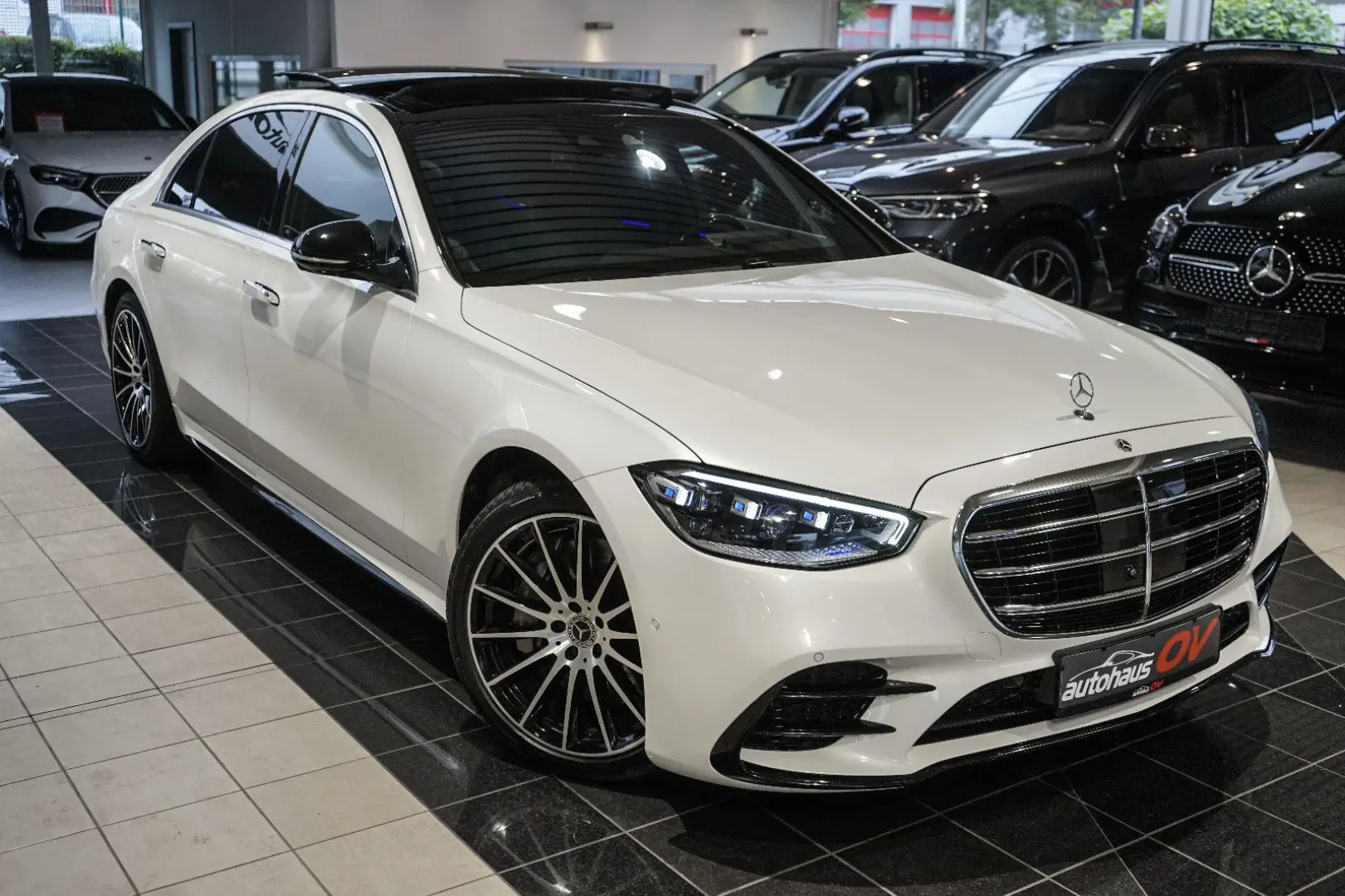S 450 4M Lang*AMG*Designo*3xTV*First Class*Voll*