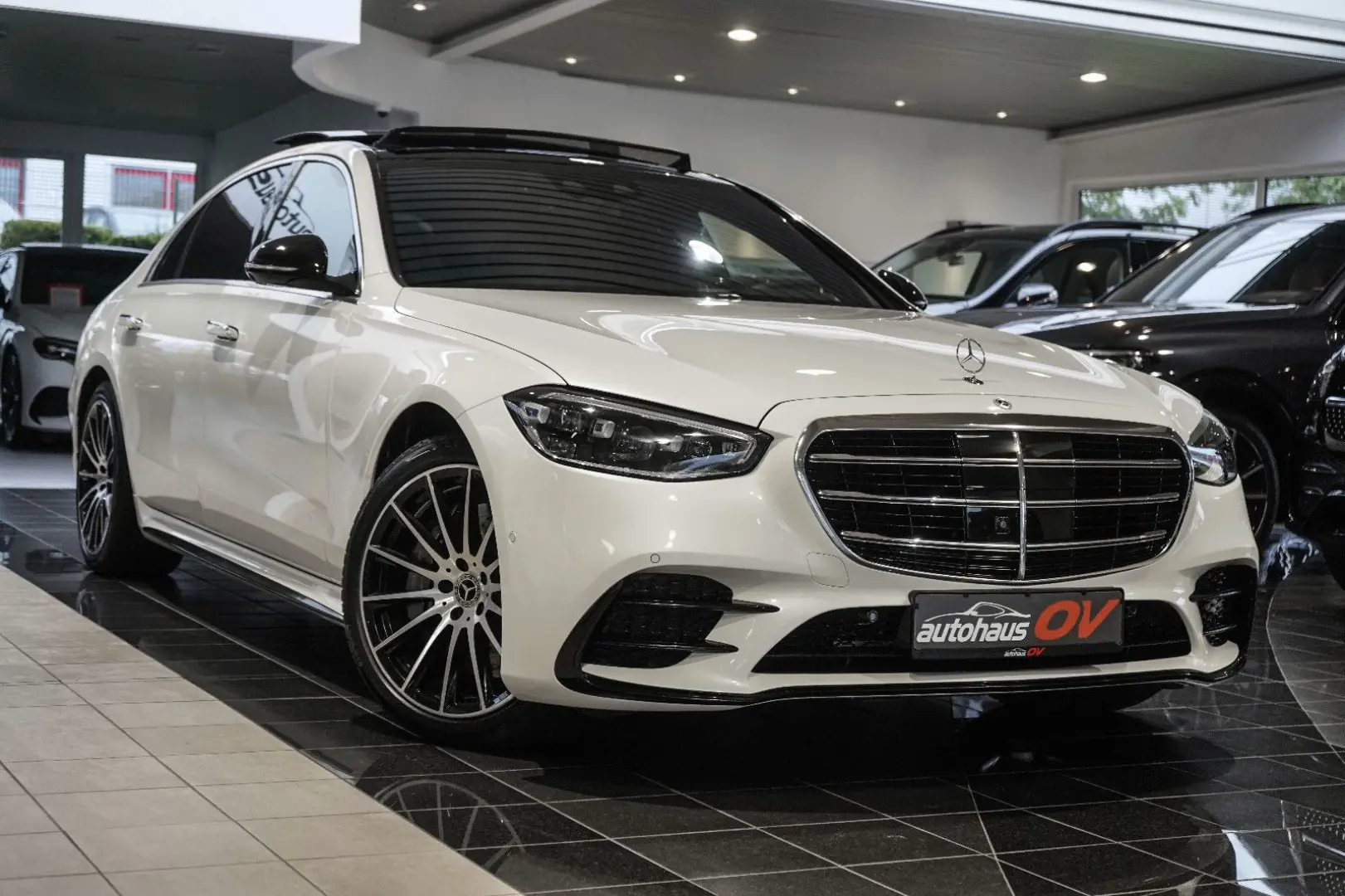 S 450 4M Lang*AMG*Designo*3xTV*First Class*Voll*