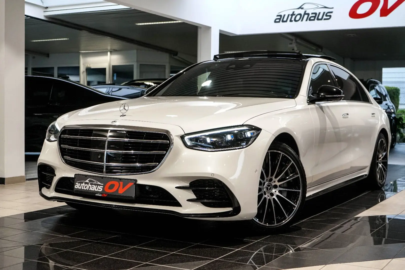 S 450 4M Lang*AMG*Designo*3xTV*First Class*Voll*