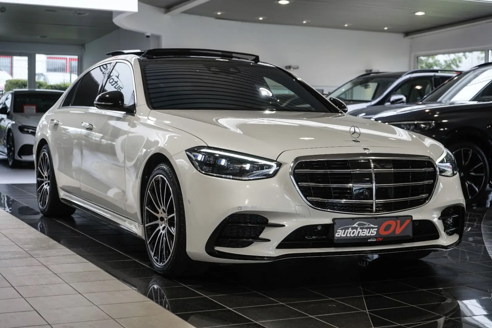 S 450 4M Lang*AMG*Designo*3xTV*First Class*Voll*