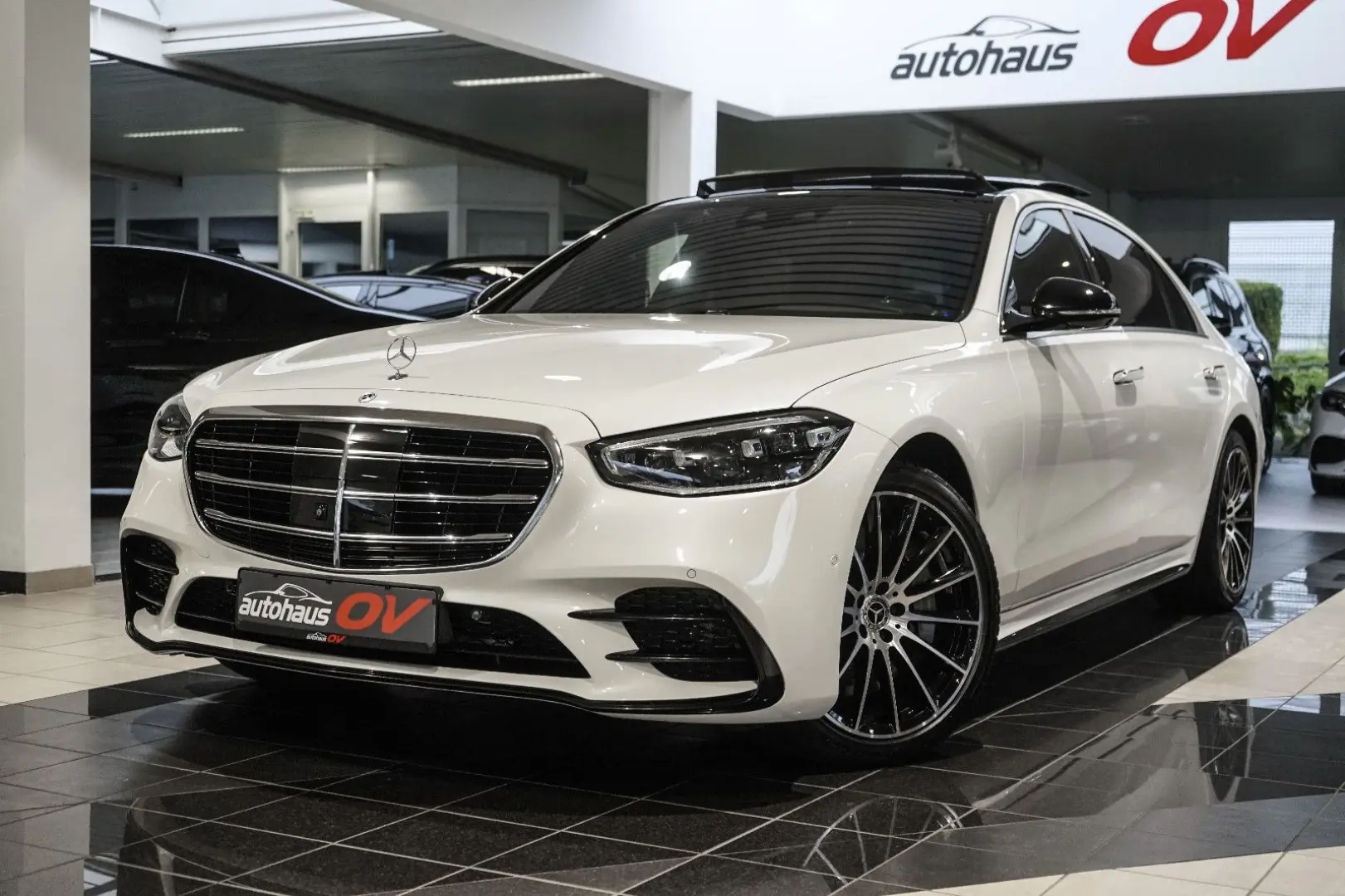 S 450 4M Lang*AMG*Designo*3xTV*First Class*Voll*