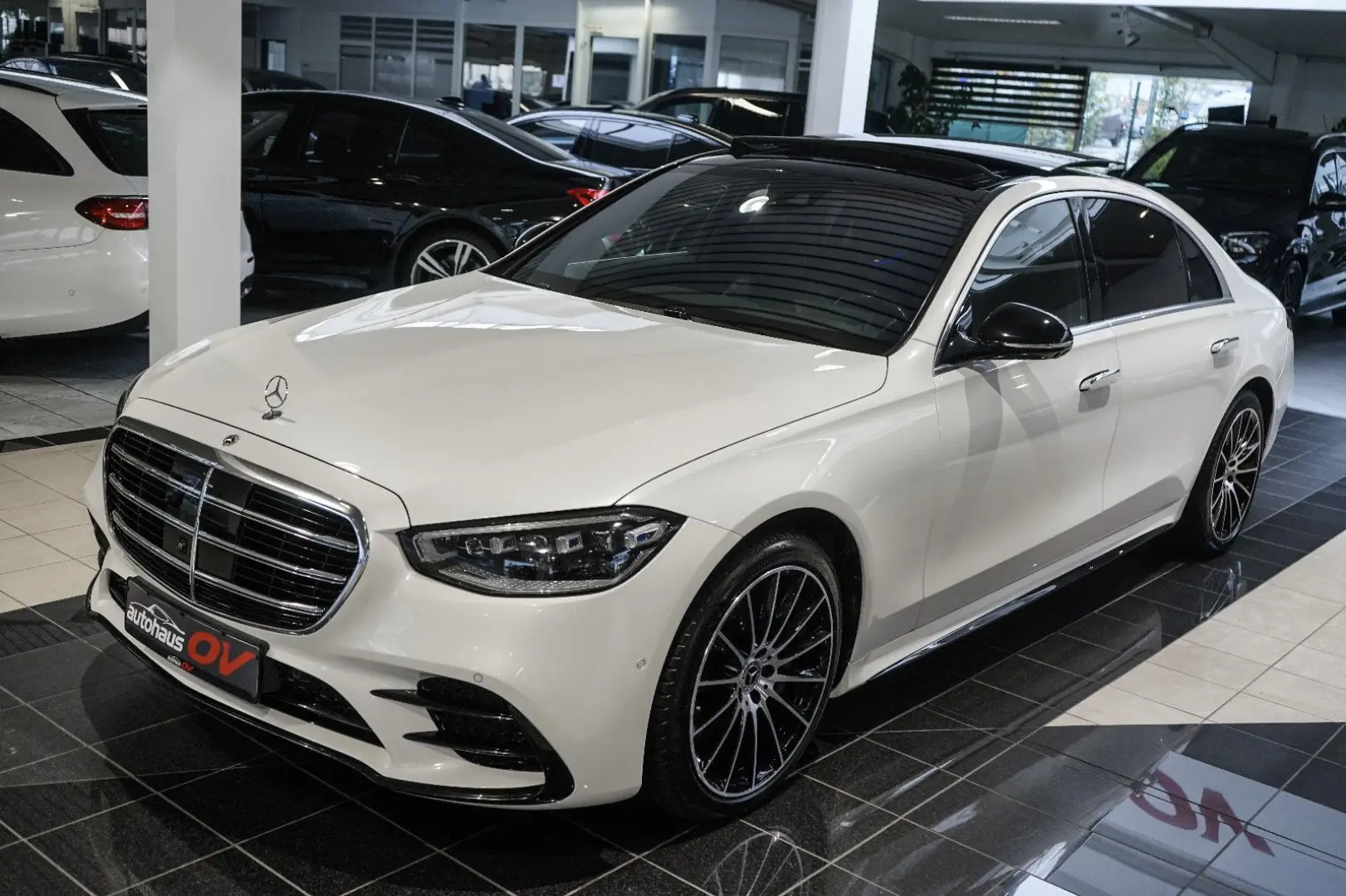 S 450 4M Lang*AMG*Designo*3xTV*First Class*Voll*