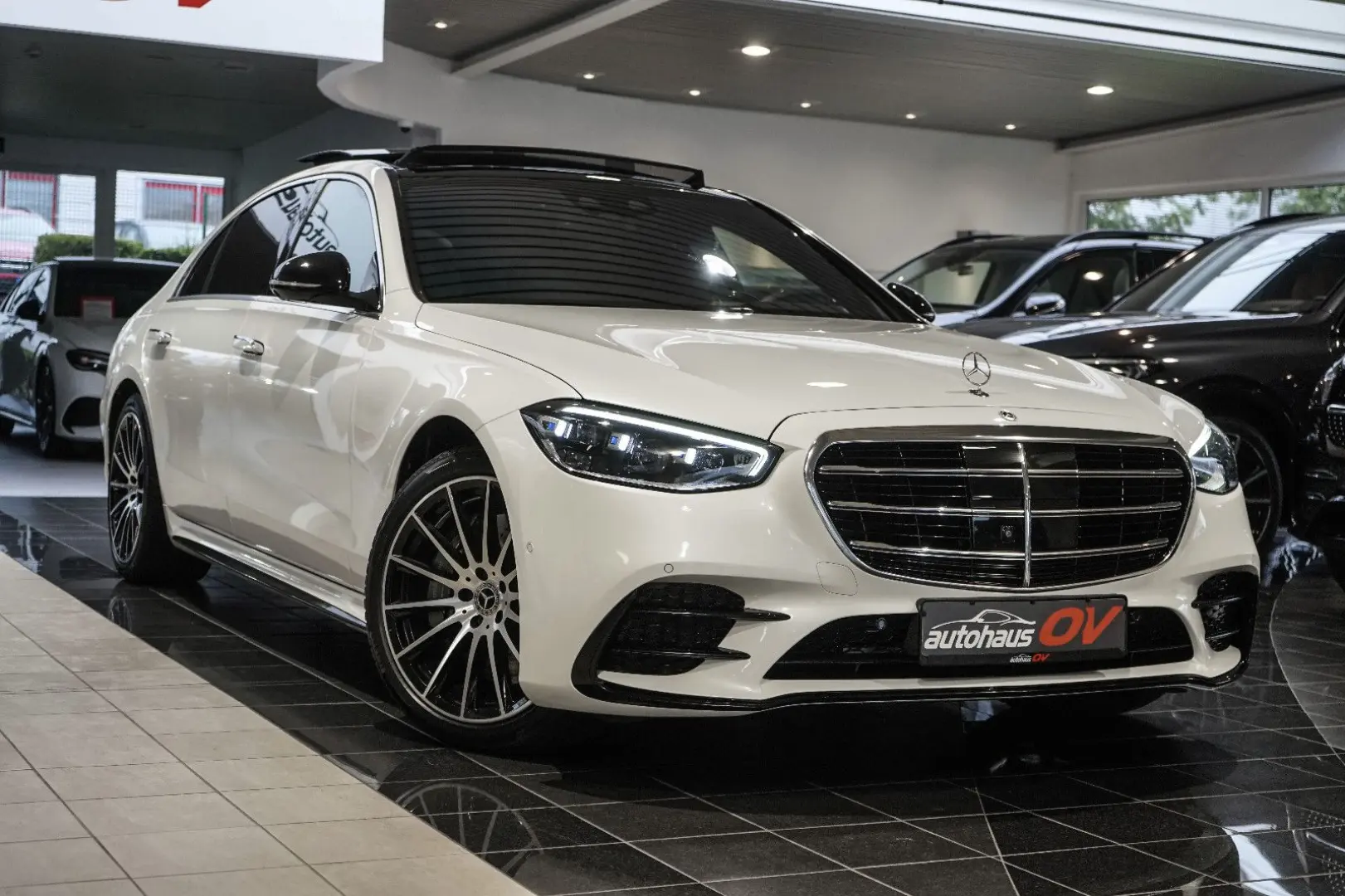 S 450 4M Lang*AMG*Designo*3xTV*First Class*Voll*