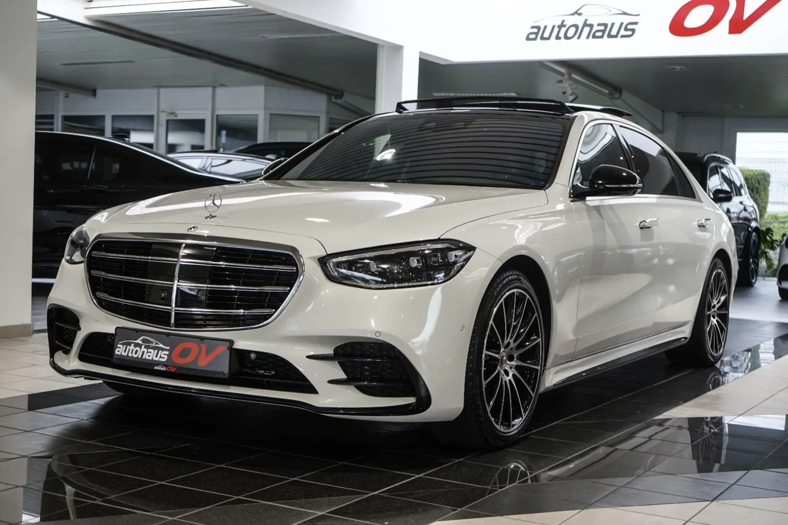 S 450 4M Lang*AMG*Designo*3xTV*First Class*Voll*