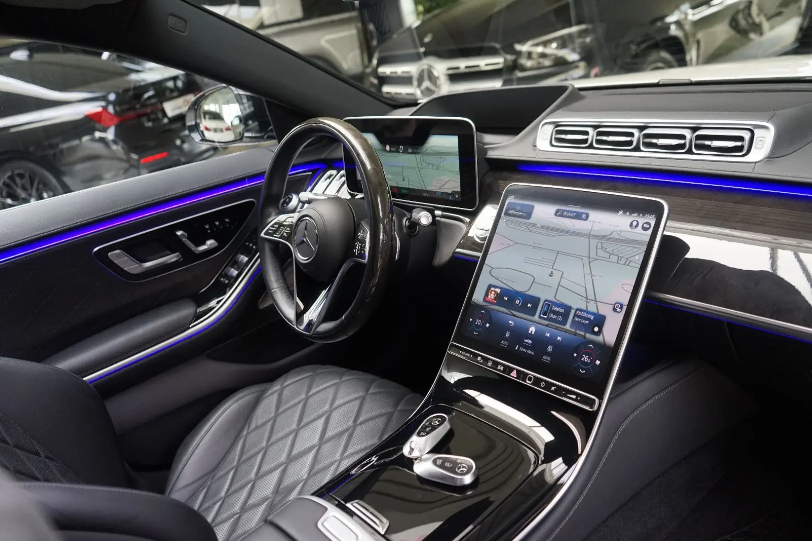 S 450 4M Lang*AMG*Designo*3xTV*First Class*Voll*