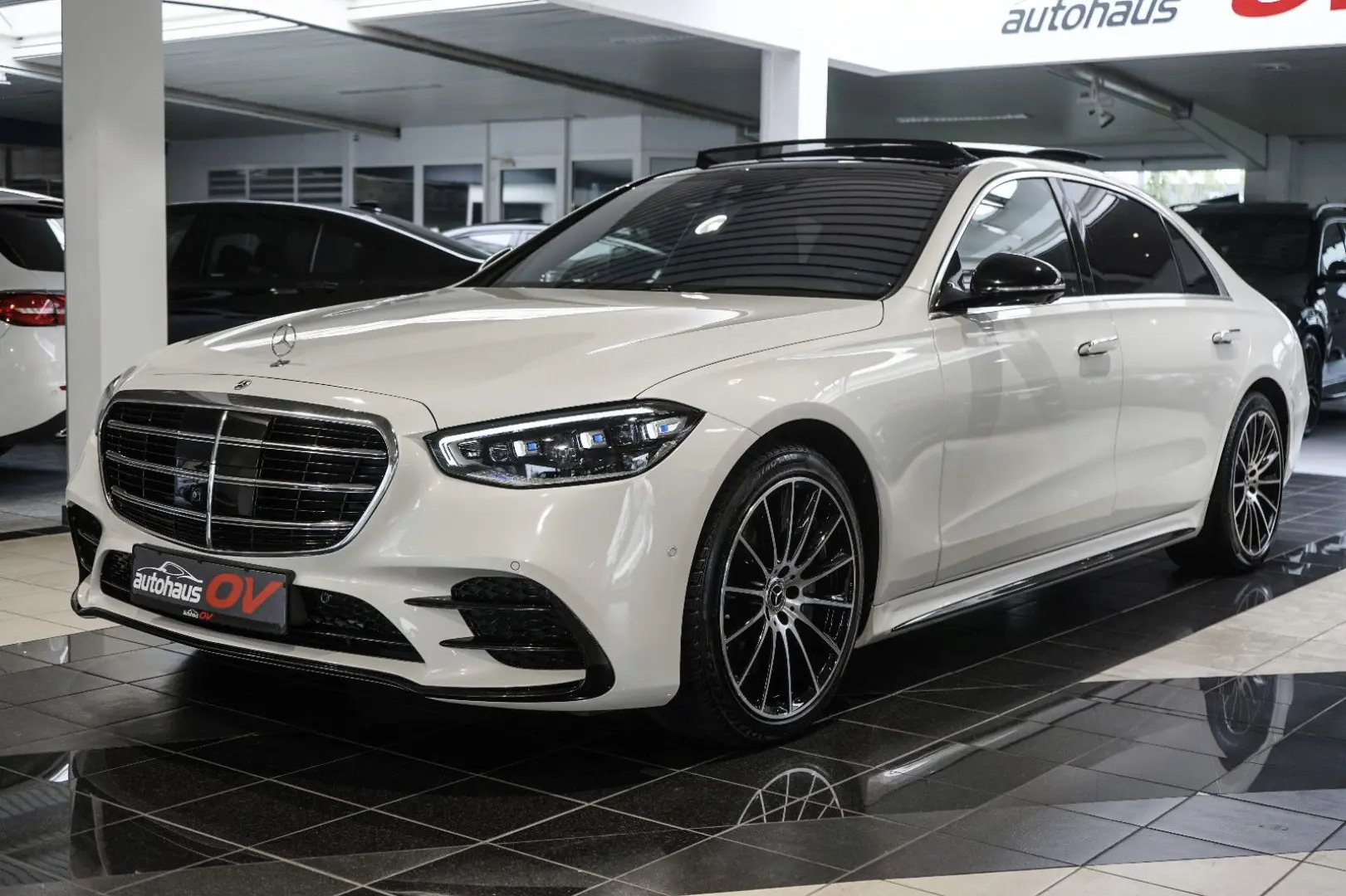 S 450 4M Lang*AMG*Designo*3xTV*First Class*Voll*