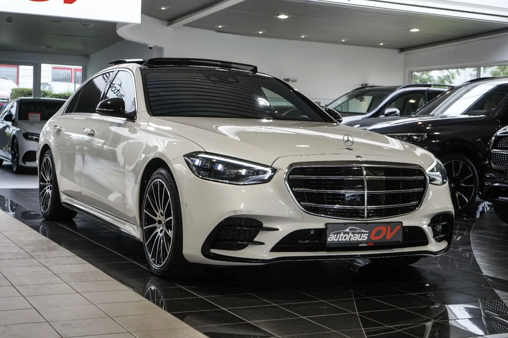 S 450 4M Lang*AMG*Designo*3xTV*First Class*Voll*