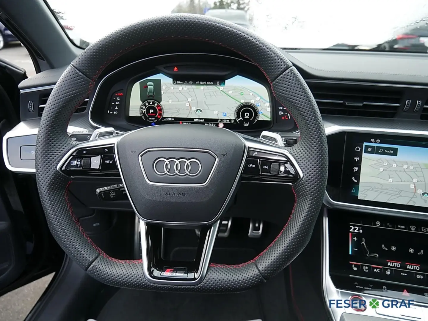RS6 Avant AHK B&O Keramik Matrix Pano V-max 280