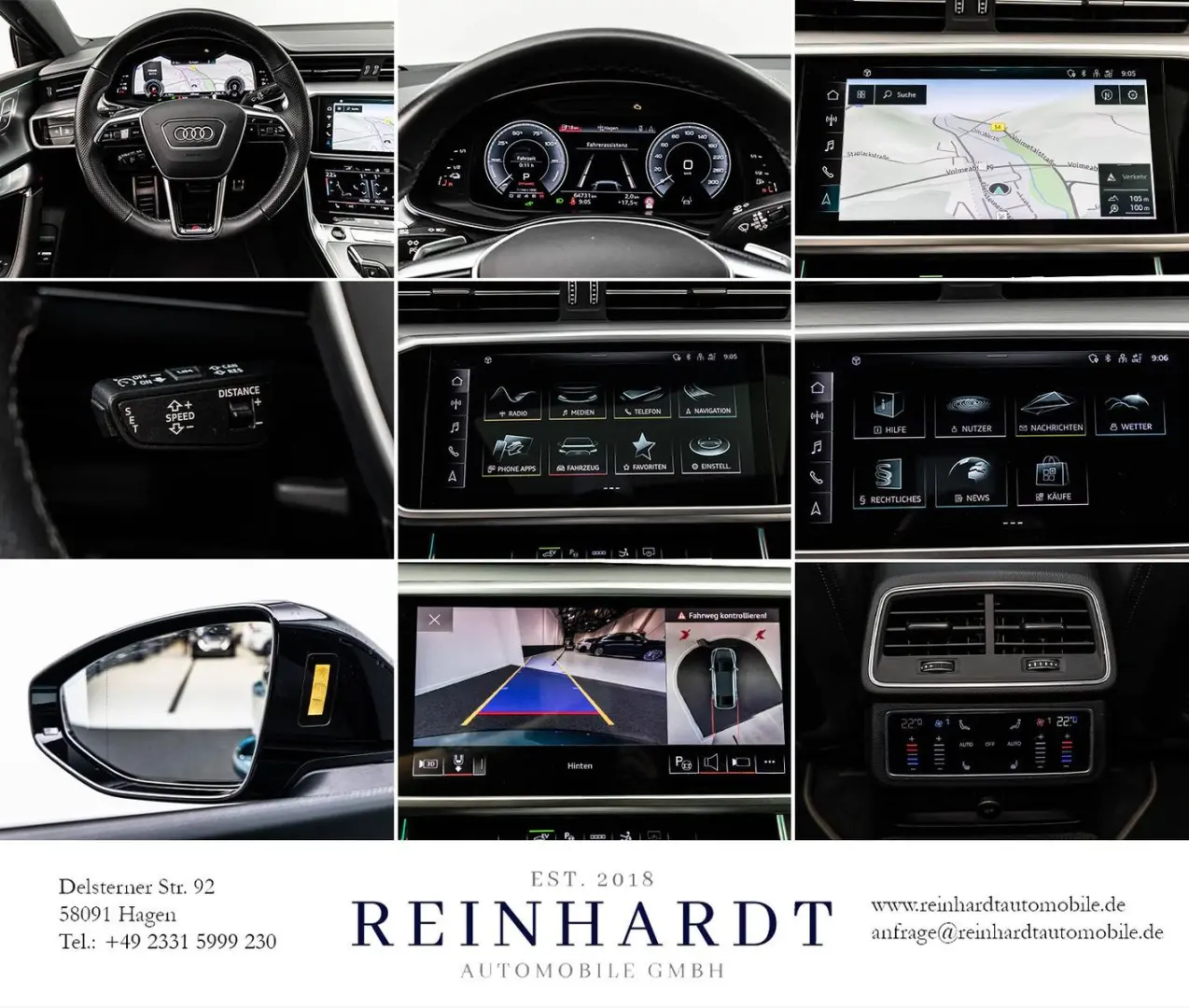 Audi A7 SPORTBACK 50TFSie S LINE BLACK/ACC/PANO/360°