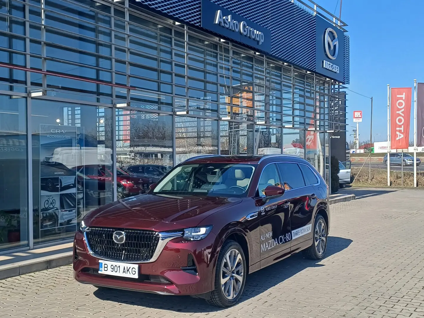 Mazda CX-80 2.5L E-SKYACTIV PHEV 327 CP 4wd Takumi Plus