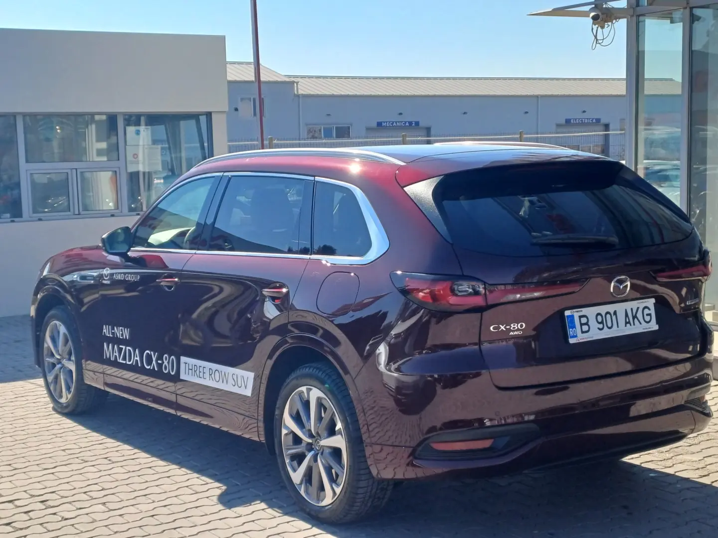 Mazda CX-80 2.5L E-SKYACTIV PHEV 327 CP 4wd Takumi Plus