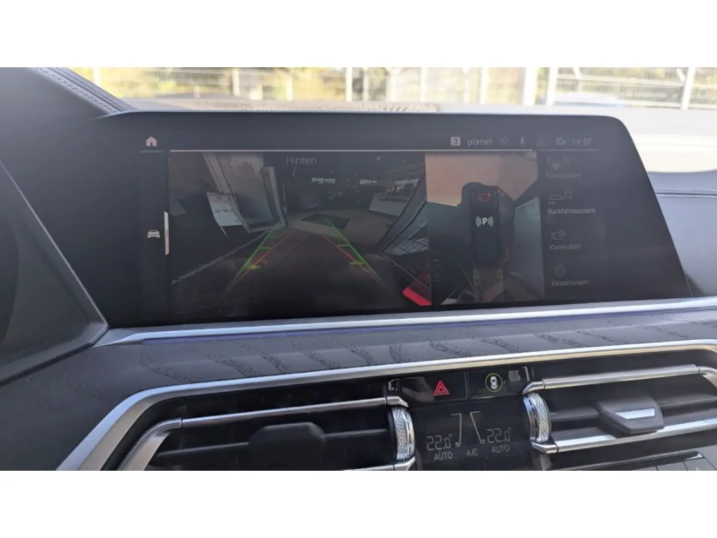 BMW X7 M50 i M-Sport HUD