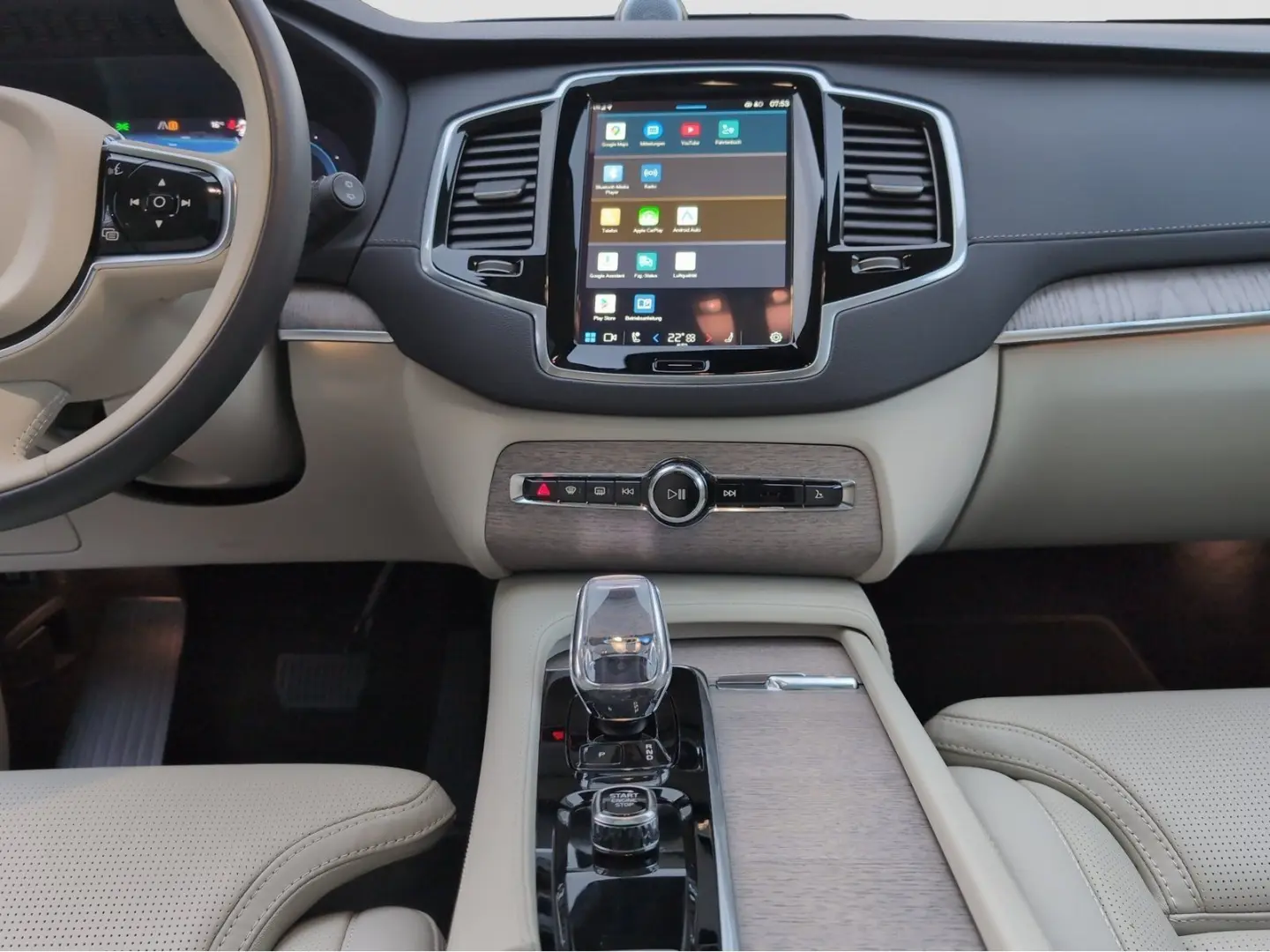 XC90+T8+Recharge+AWD+GT+Ultimate+Bright+7 Sitze.