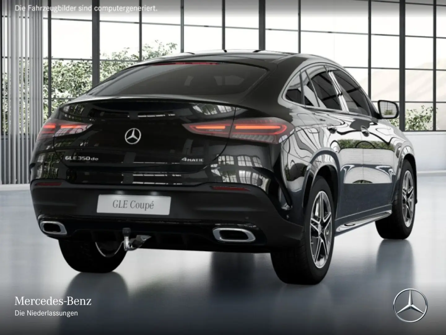 GLE 350 de Coupé 4M AMG NIGHT PANO 360 AHK 20