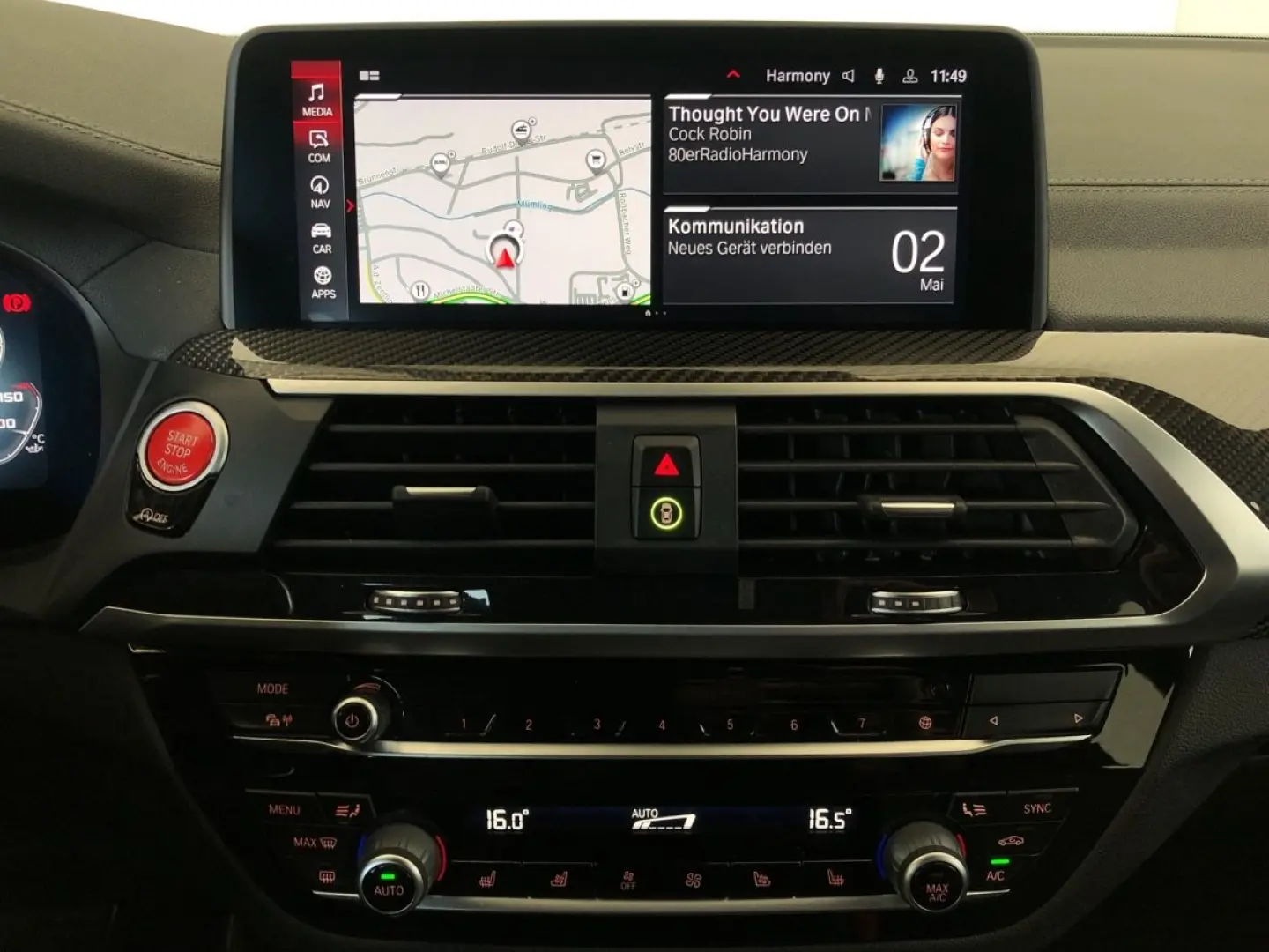 X4 M HUD/360/hk/ACC/LHZ/LED+/DAB/PRIVACY HUD/360