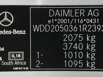 Mercedes-Benz C 180 (BlueTEC) d 7G-TRONIC