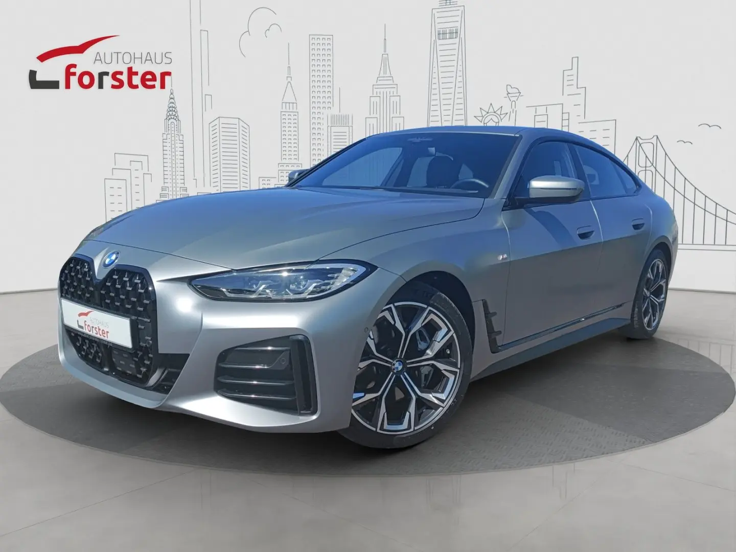 430 Gran Coupe d xDrive M Sport Frozen Grey HUD 