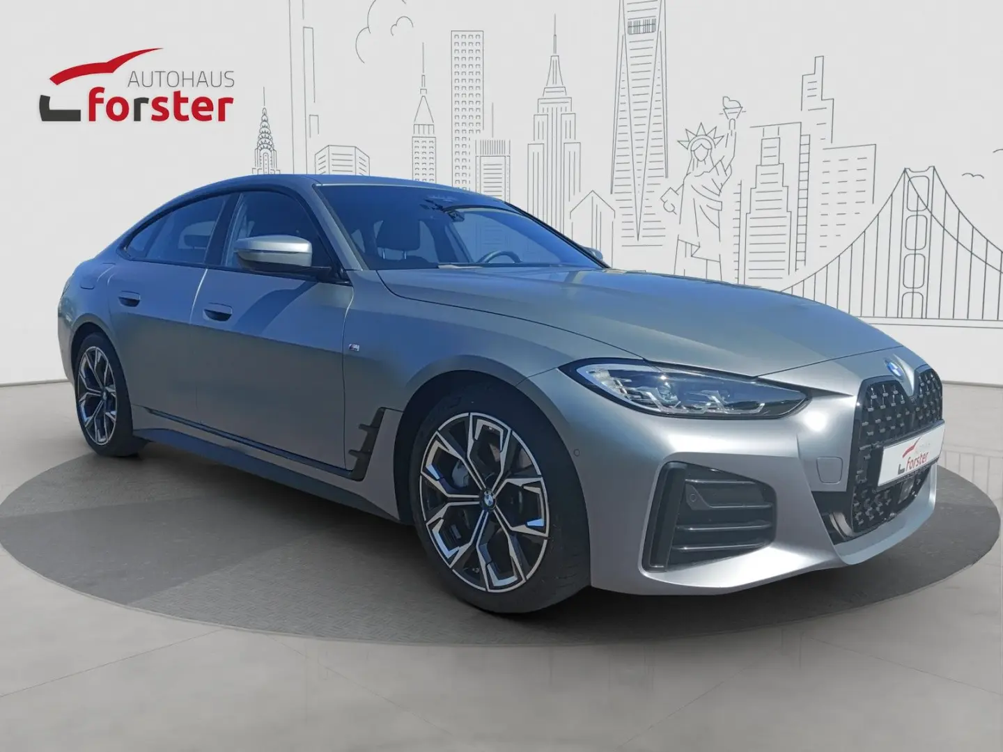 430 Gran Coupe d xDrive M Sport Frozen Grey HUD 