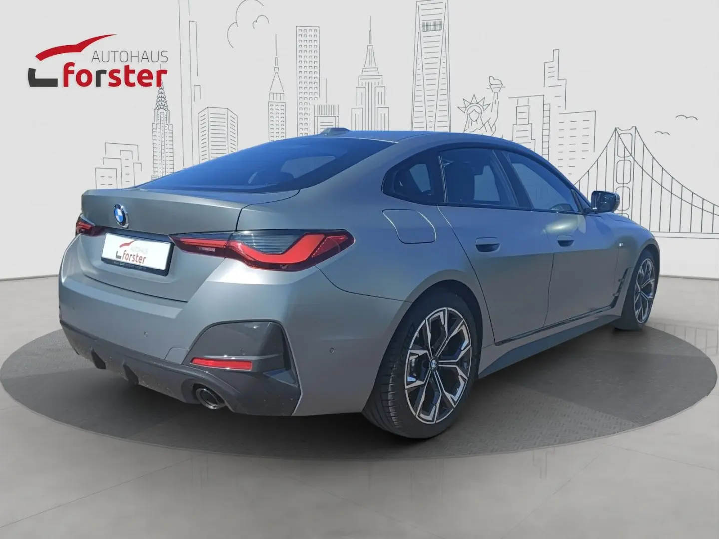 430 Gran Coupe d xDrive M Sport Frozen Grey HUD 