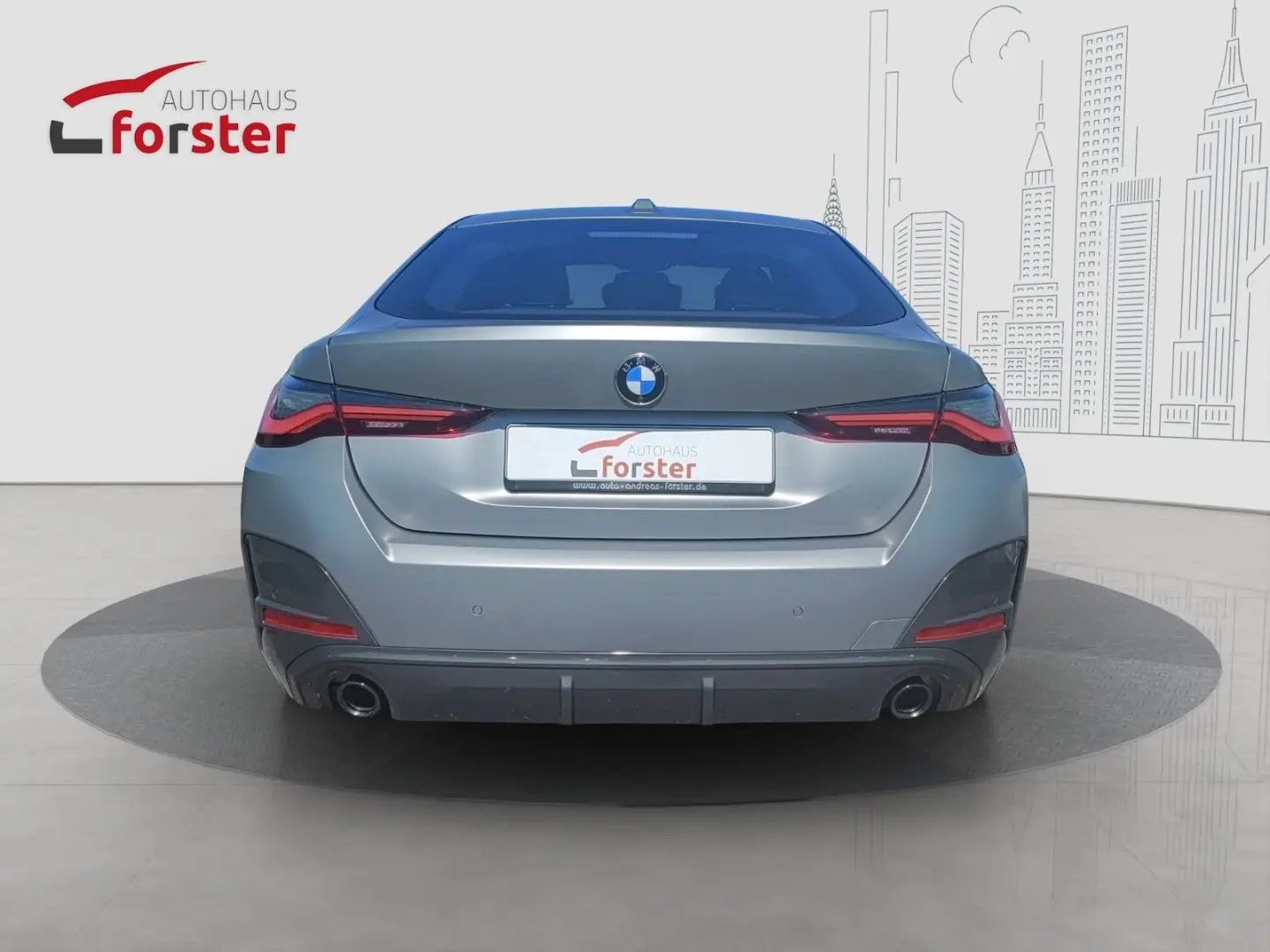 430 Gran Coupe d xDrive M Sport Frozen Grey HUD 