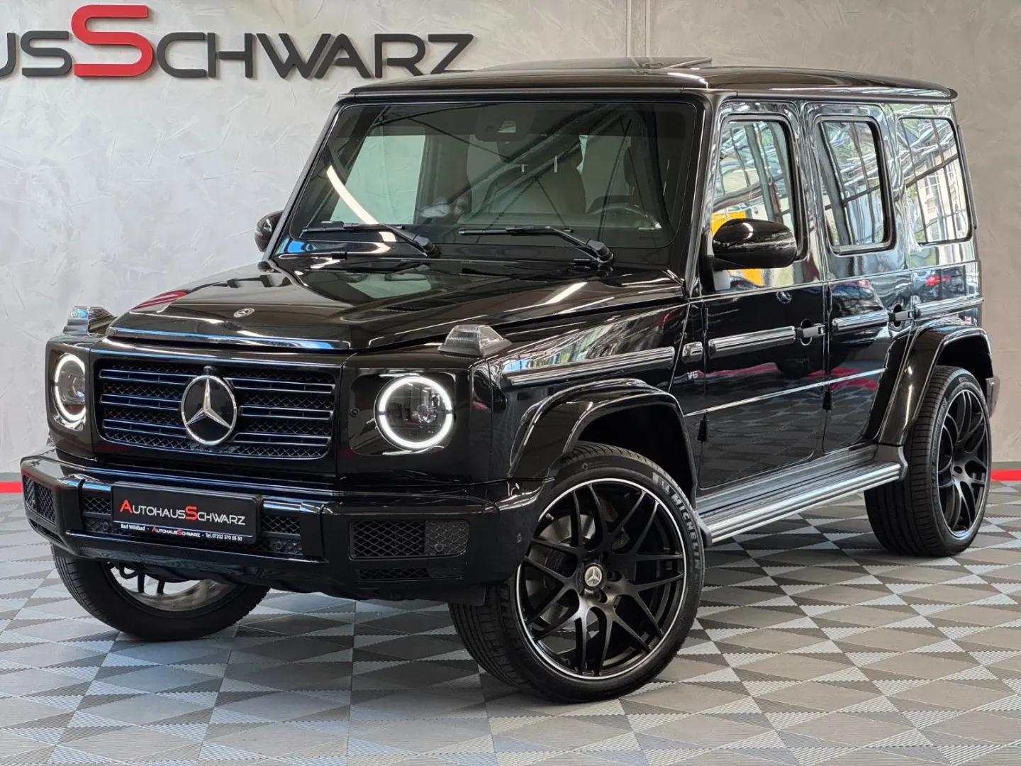 G500 AMG Burmester S-Dach StdHeiz 360 AHK Carbon