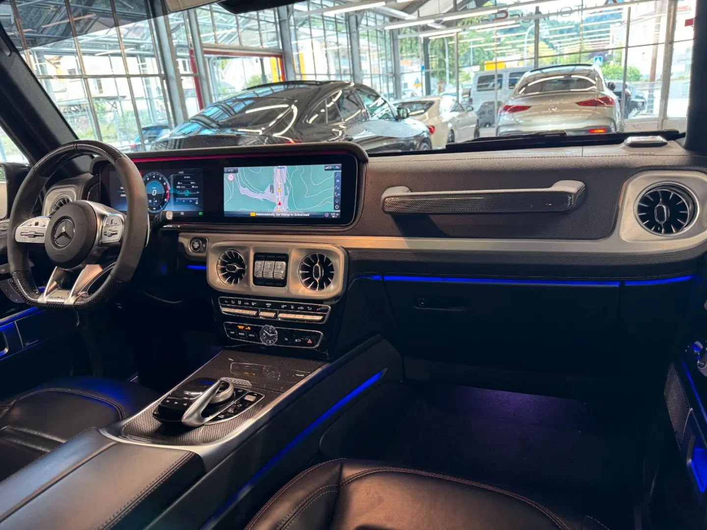 G500 AMG Burmester S-Dach StdHeiz 360 AHK Carbon