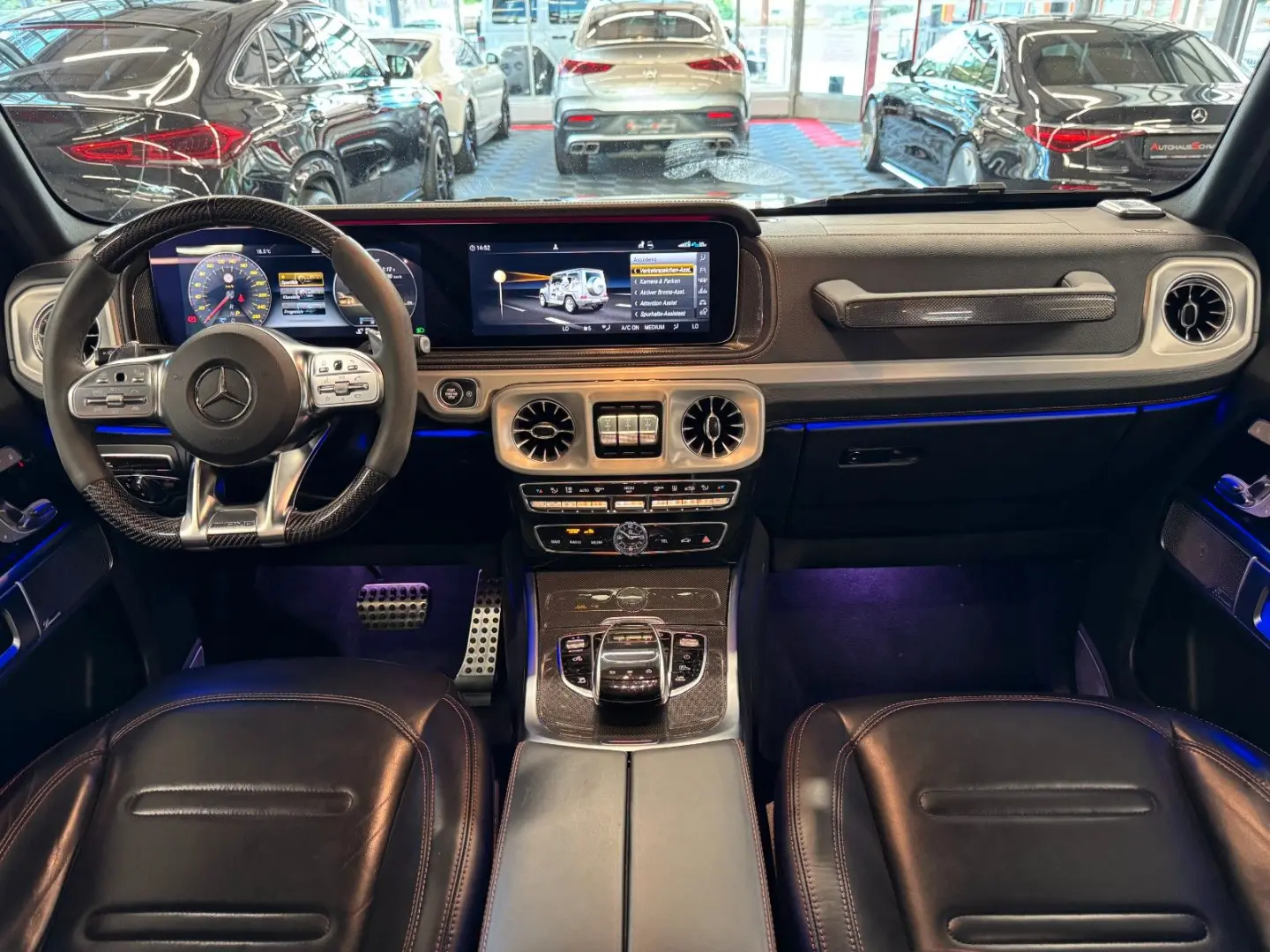 G500 AMG Burmester S-Dach StdHeiz 360 AHK Carbon