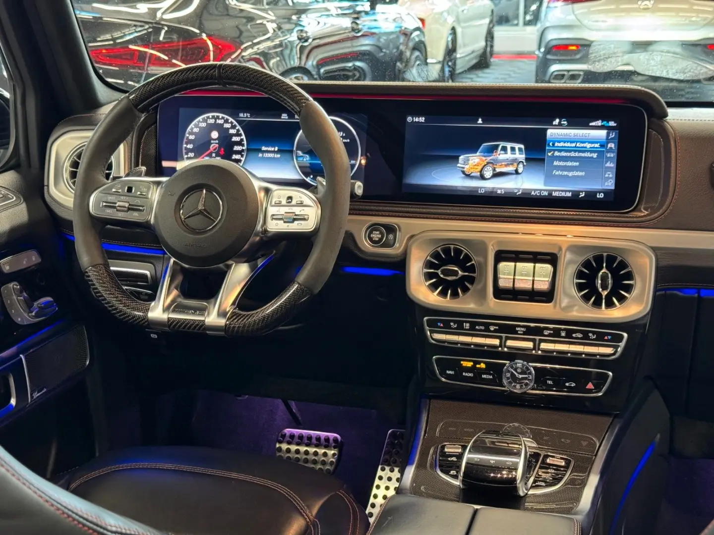 G500 AMG Burmester S-Dach StdHeiz 360 AHK Carbon