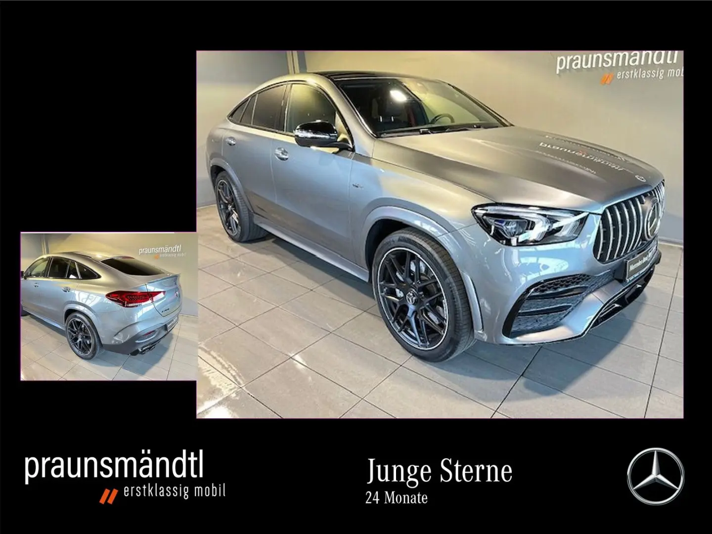 GLE 53 4M+ AMG Night Pano/AHK/Distr/MuBeam/Sound