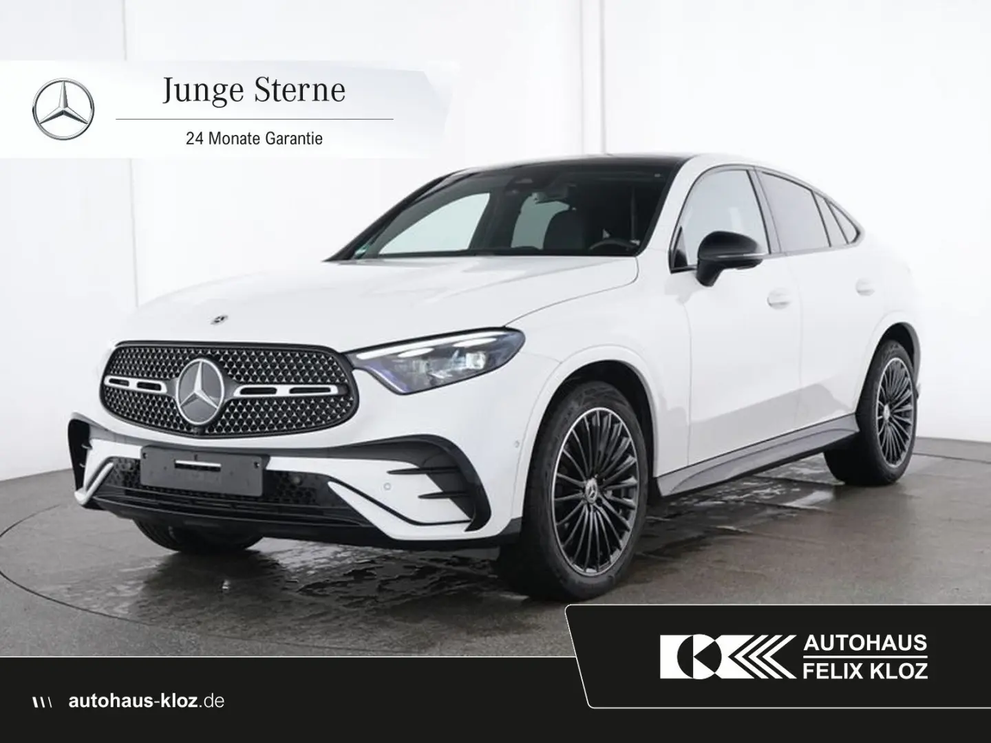 GLC 300 d 4M Coupe AMG Pano AHK Burmester Night