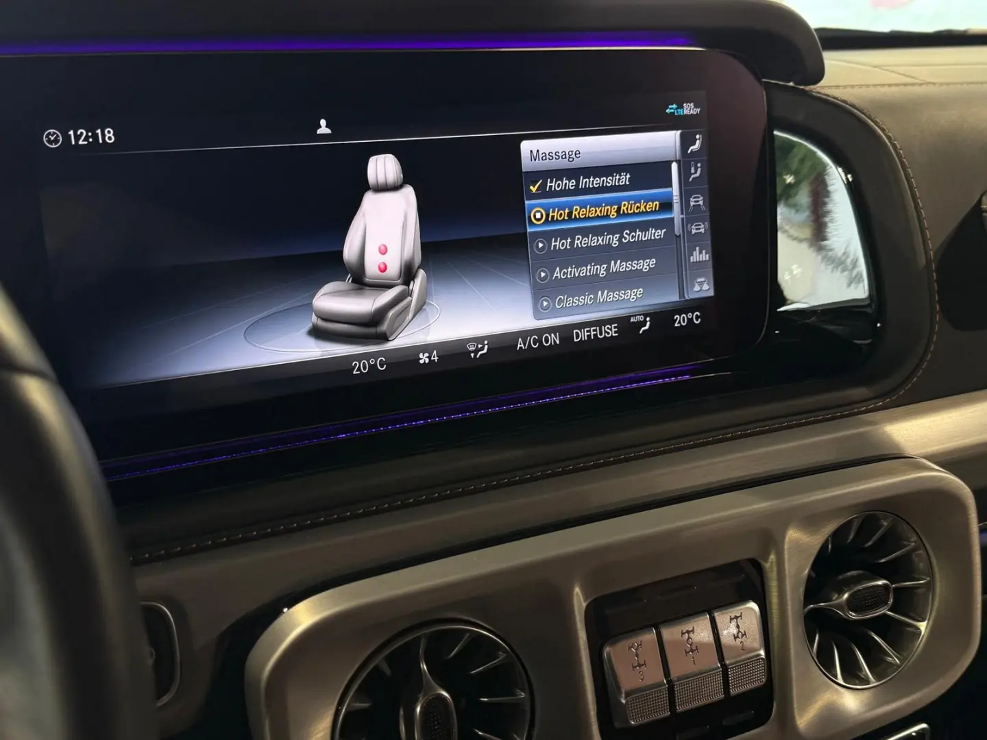 G 500 AMG G Manufaktur StHzg GSD Massage