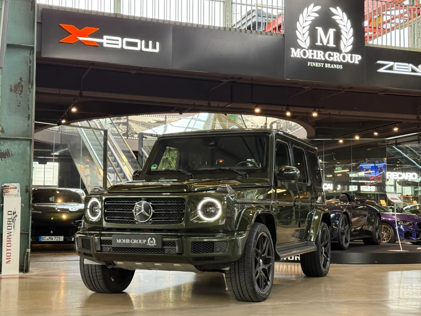 G 500   OLIVGRÜN   22  AMG RÄDER   360 KAMERA