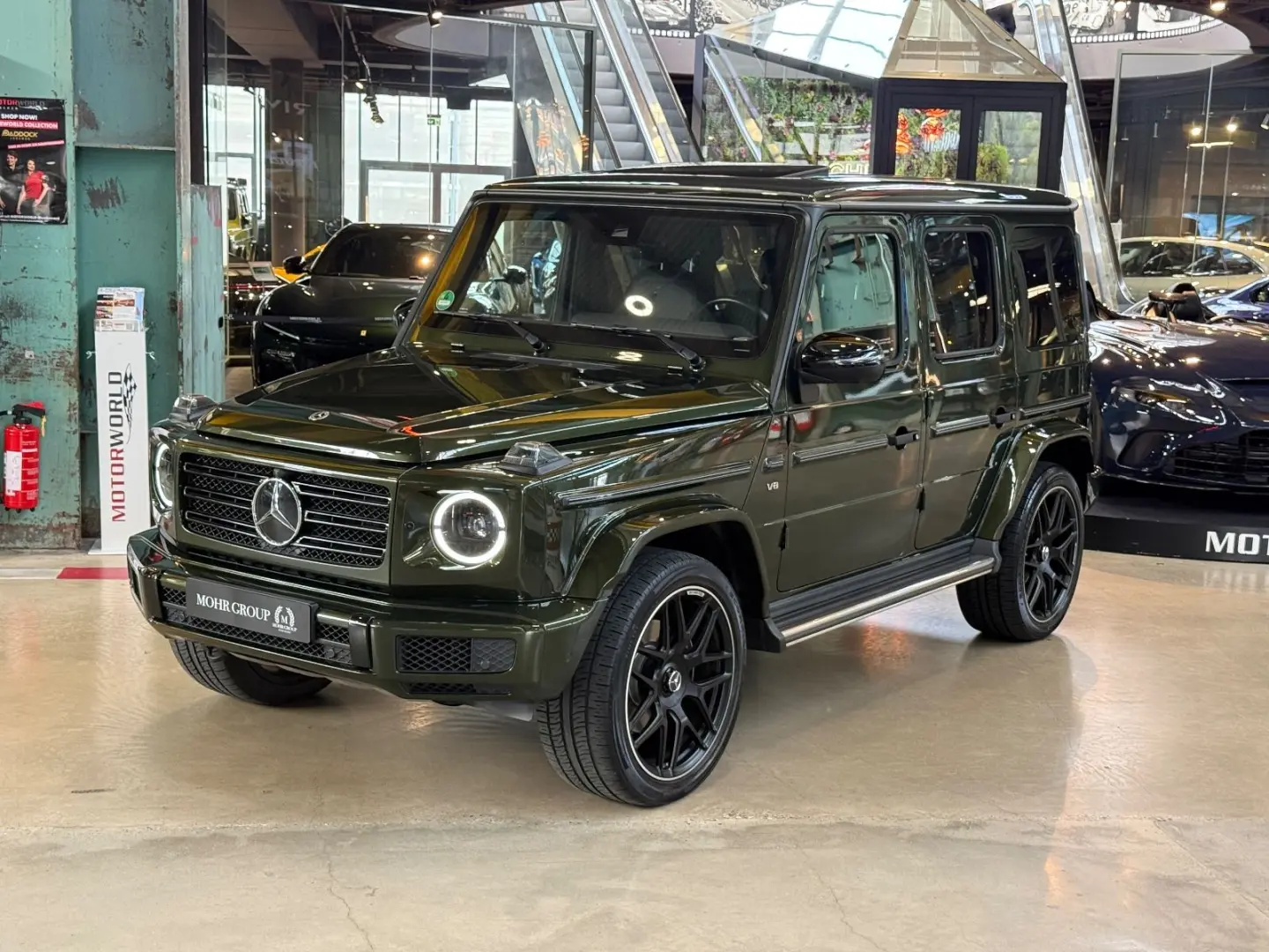 G 500   OLIVGRÜN   22  AMG RÄDER   360 KAMERA