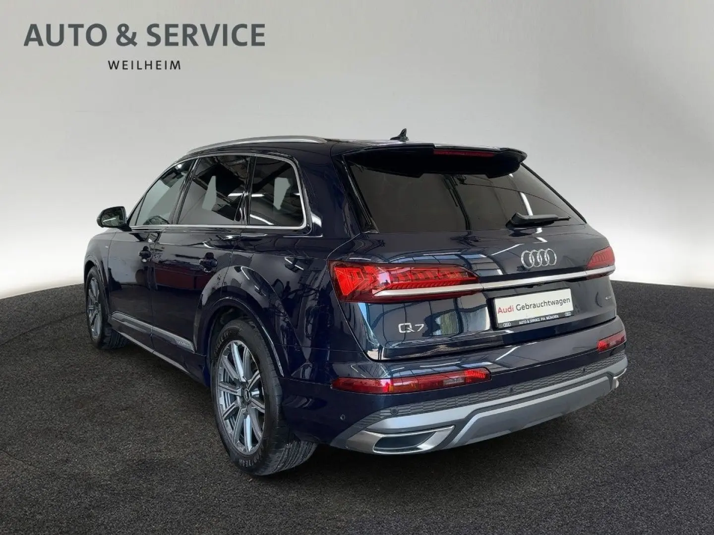 Q7 50 TDI S line qua B&O HUD Matrix 360 VENT
