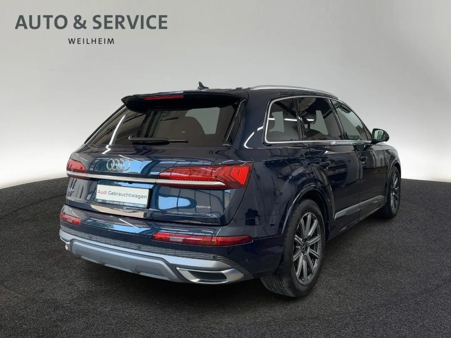 Q7 50 TDI S line qua B&O HUD Matrix 360 VENT