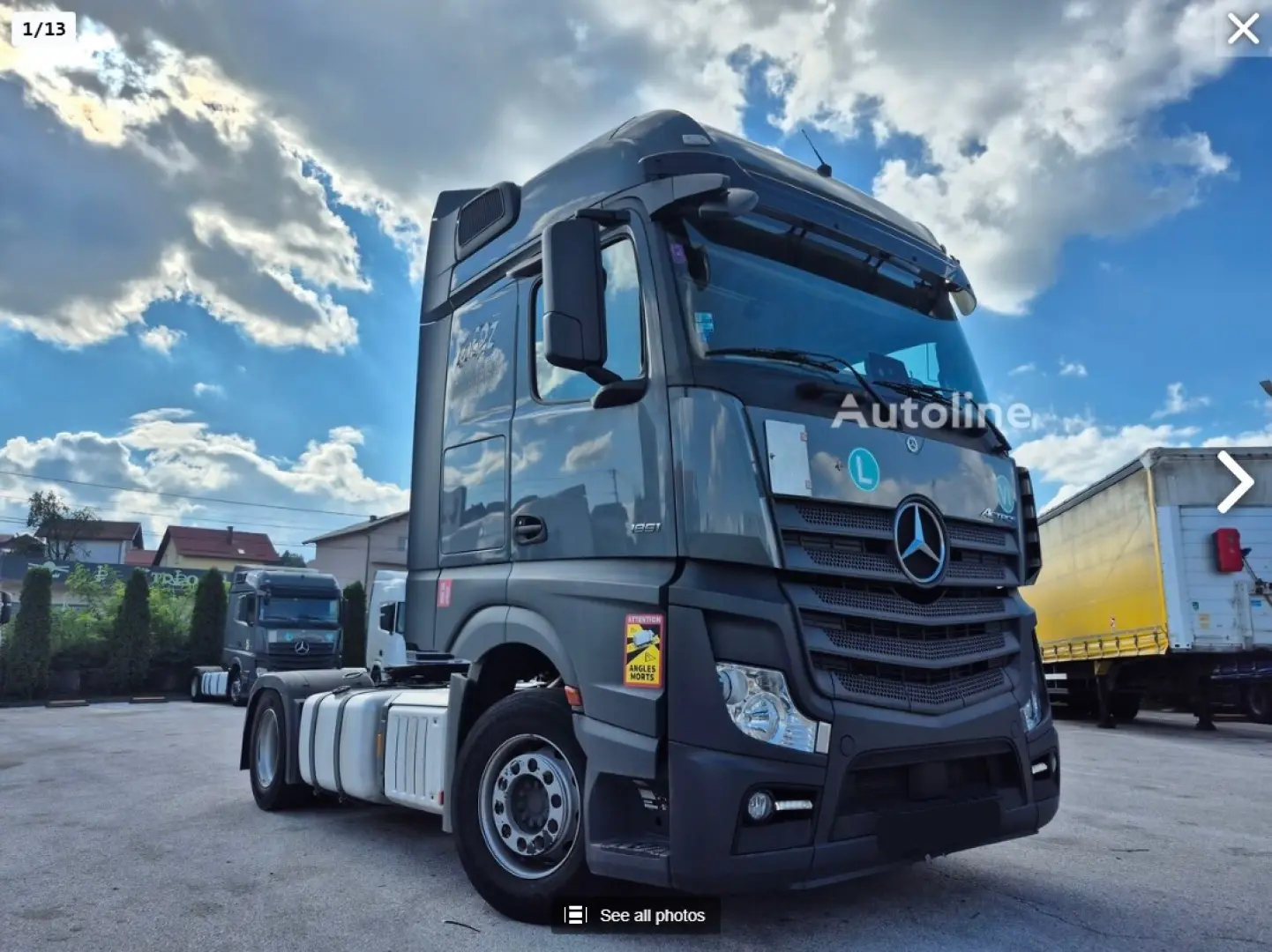 Mercedes Benz Actros 1851/ 2022 / 340.000 km