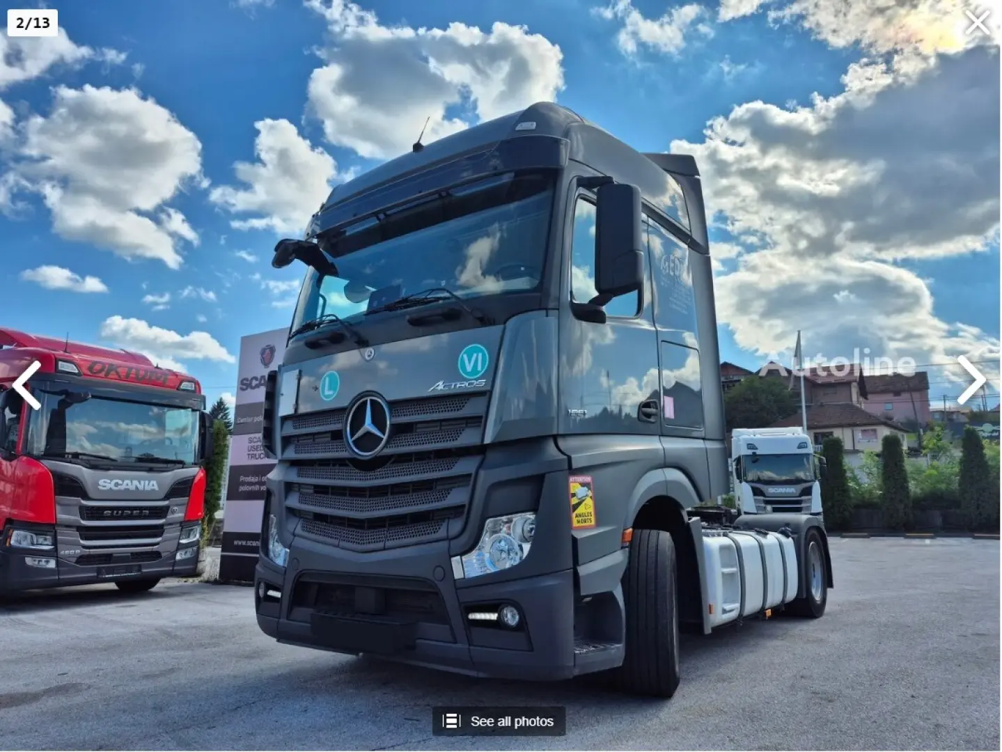 Mercedes Benz Actros 1851/ 2022 / 340.000 km