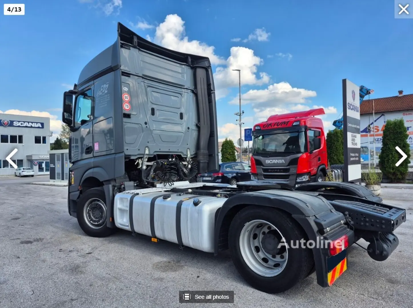 Mercedes Benz Actros 1851/ 2022 / 340.000 km