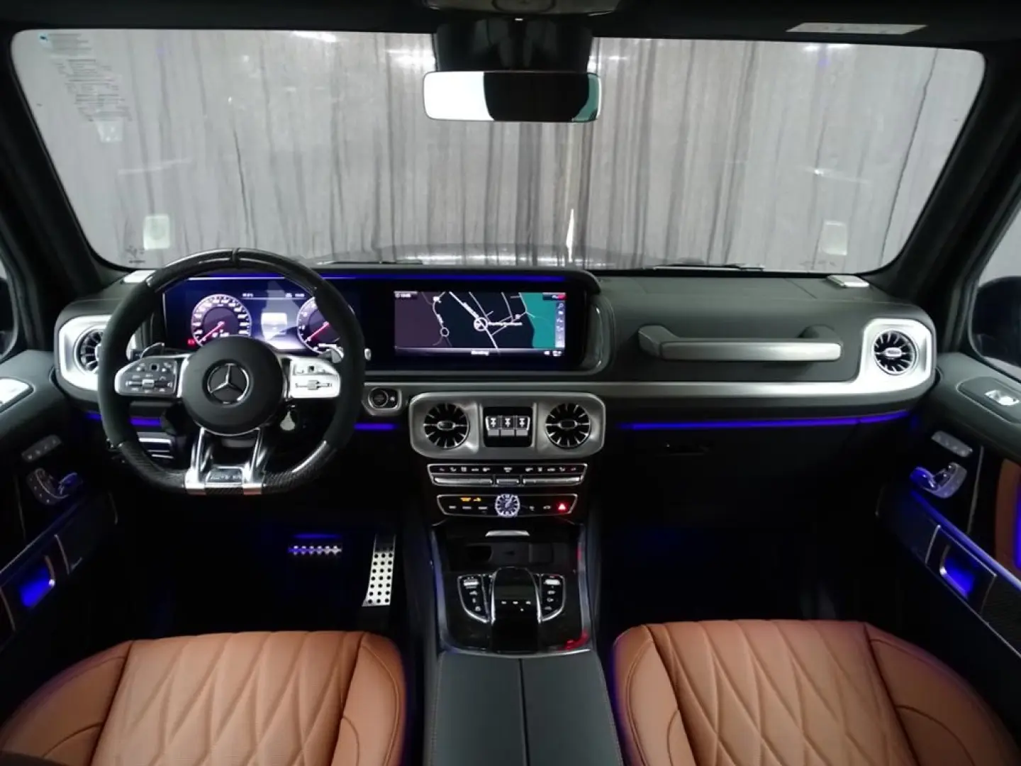 G 63 AMG Exkl-Leder Stdhzg Burm Schiebe AHK 360