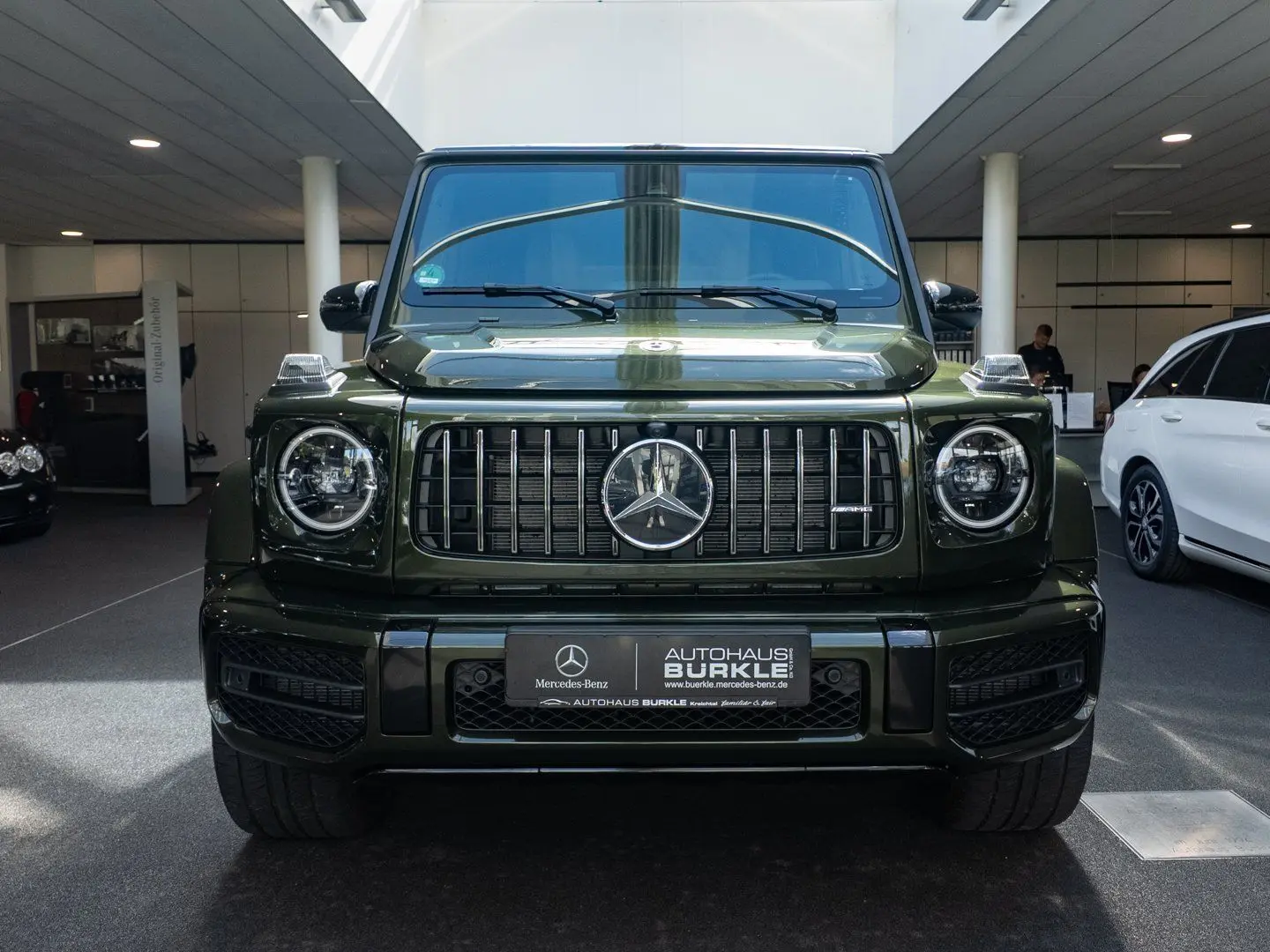 AMG G 63 oliv,Holzboden Kirsche,Sthzg,Sitzkl,AHK