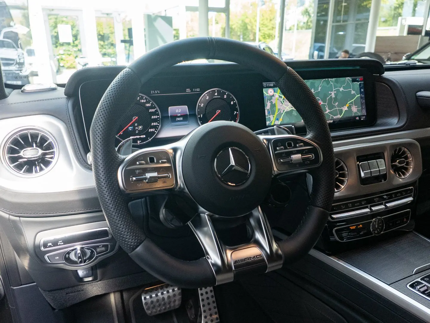 AMG G 63 oliv,Holzboden Kirsche,Sthzg,Sitzkl,AHK