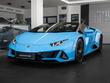 Huracán EVO Spyder Blu Cepheus LIFT Sensonum